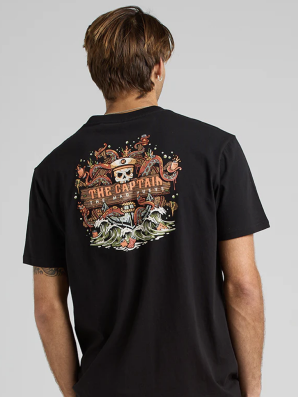 Mad Hueys the Kraken Captain Ss Tee