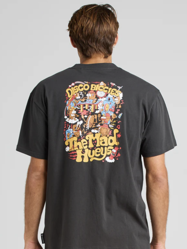Mad Hueys Disco Biccies Oversized T