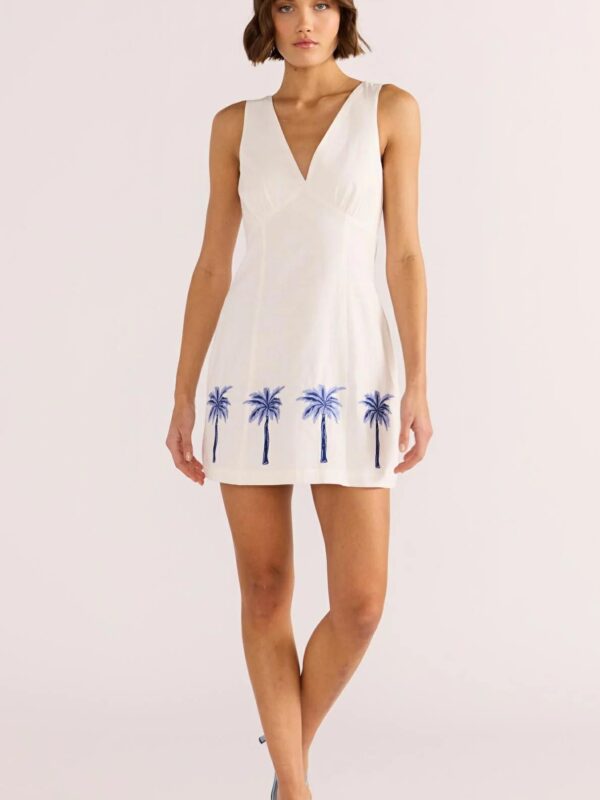 Minkpink Isadora Emb Mini Dress