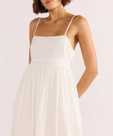 Minkpink Isadora Emb Midi Dress