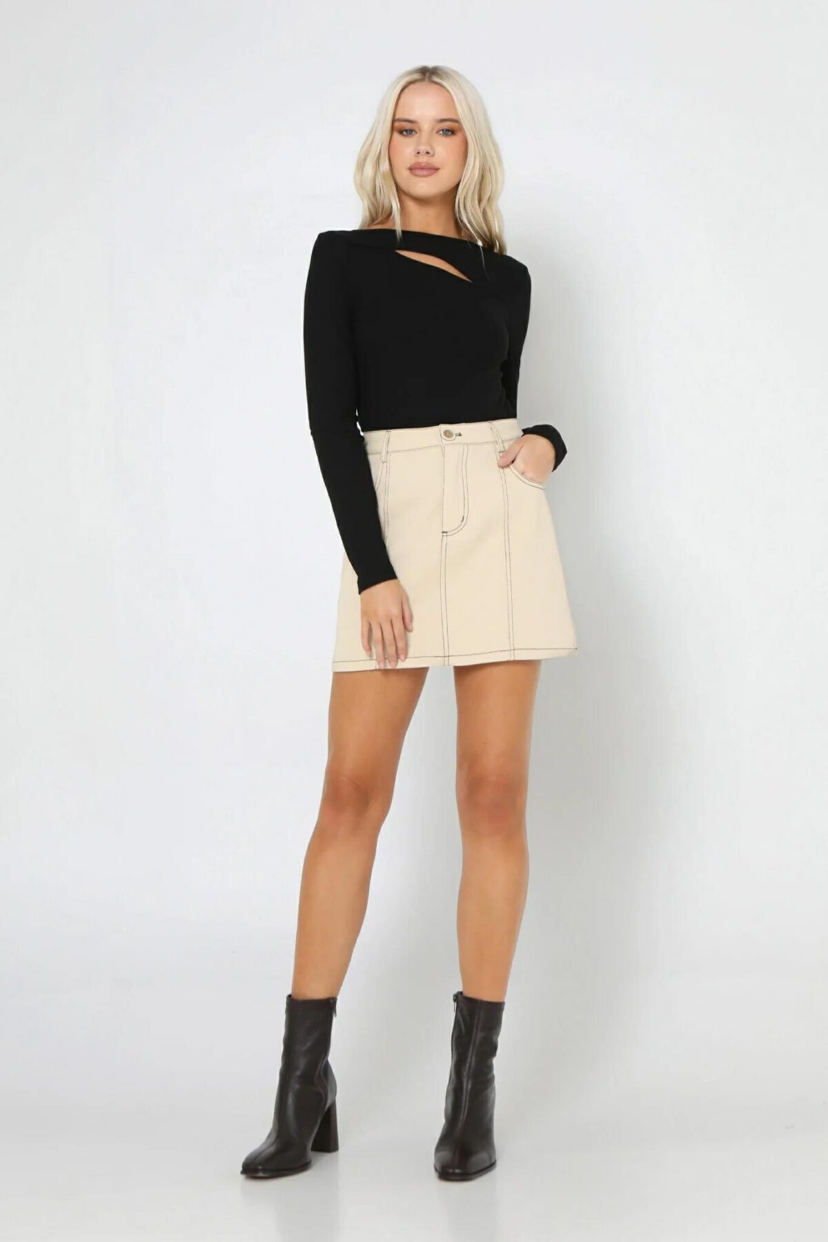 Lost in Lunar Poppy Rib Top