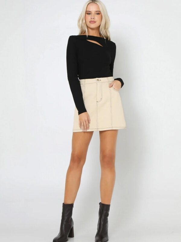 Lost in Lunar Poppy Rib Top