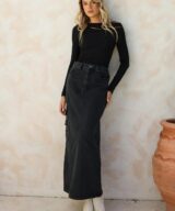 Lost in Lunar Poppy Rib Top