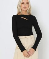 Lost in Lunar Poppy Rib Top