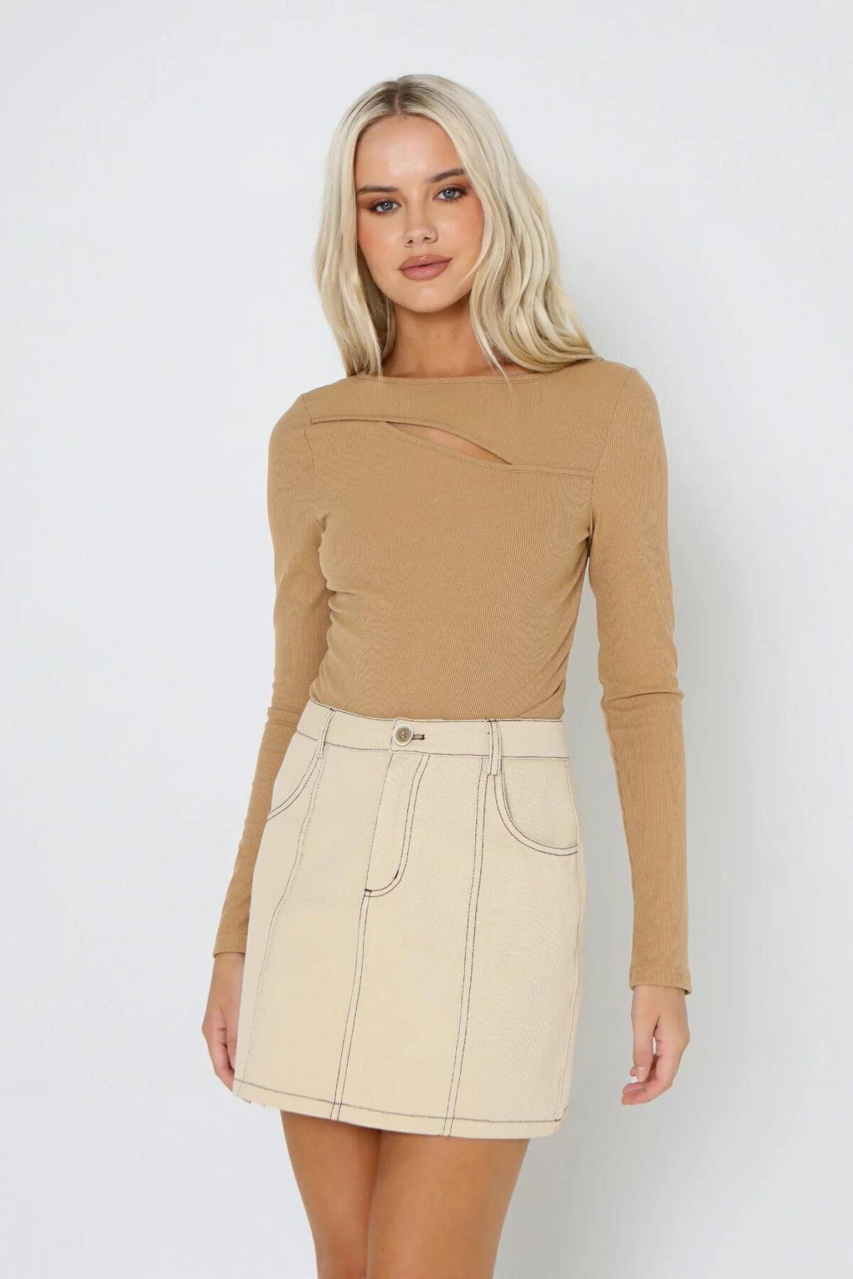 Lost in Lunar Poppy Rib Top