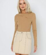 Lost in Lunar Poppy Rib Top