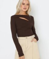 Lost in Lunar Poppy Rib Top