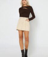 Lost in Lunar Poppy Rib Top