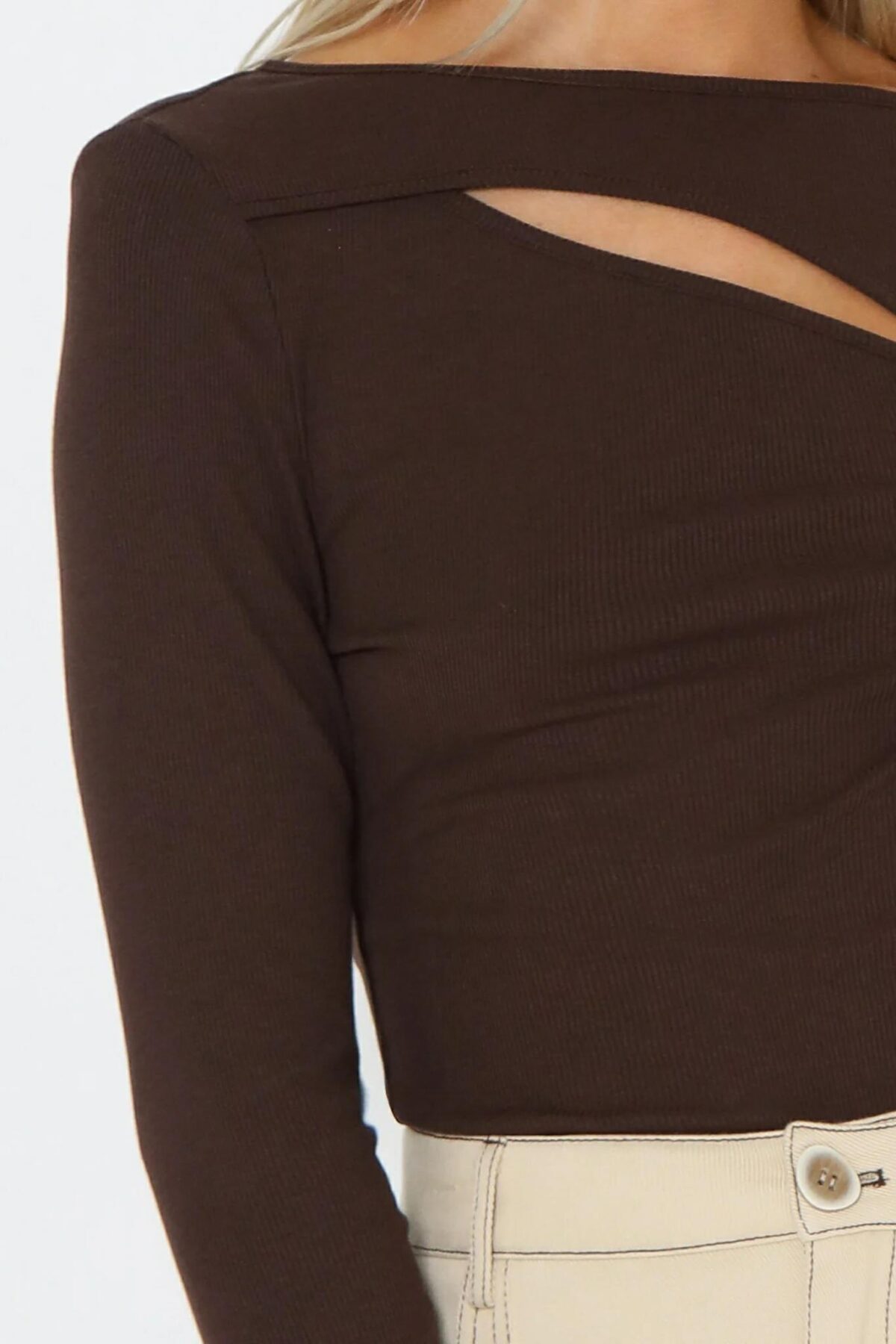 Lost in Lunar Poppy Rib Top
