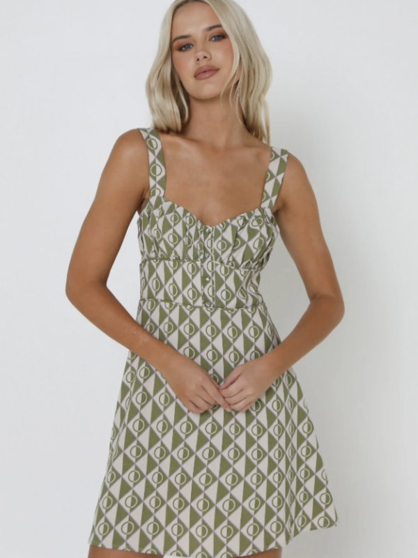 Lost in Lunar Lacey Mini Dress