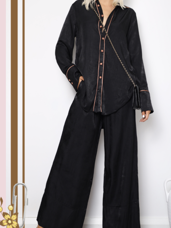 White Sandstorm Kendall Pant With Belt