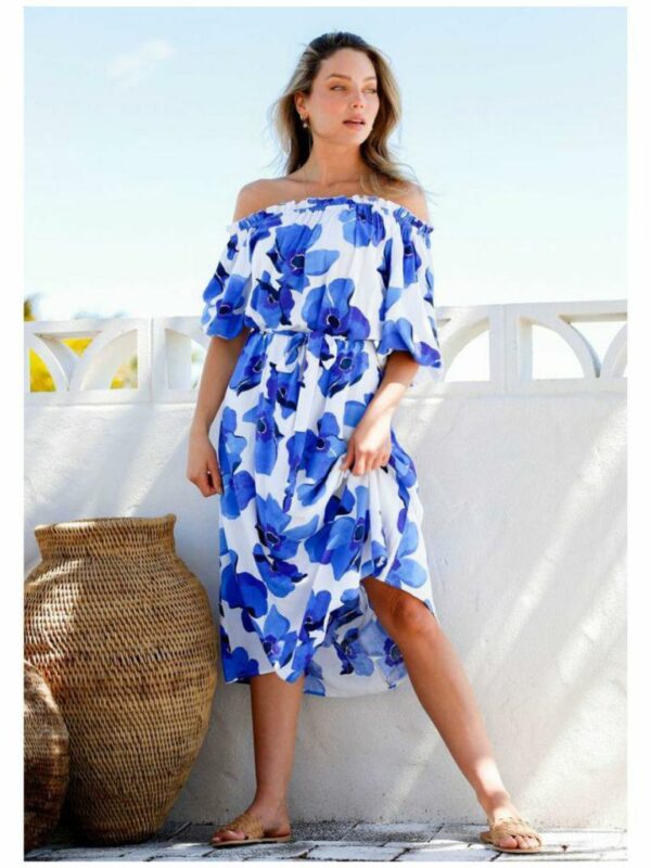 Label of Love Fleur off Shoulder Maxi