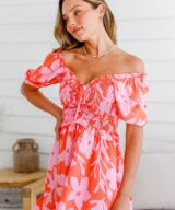 Label of Love Augusta Tie Ruched Mini D
