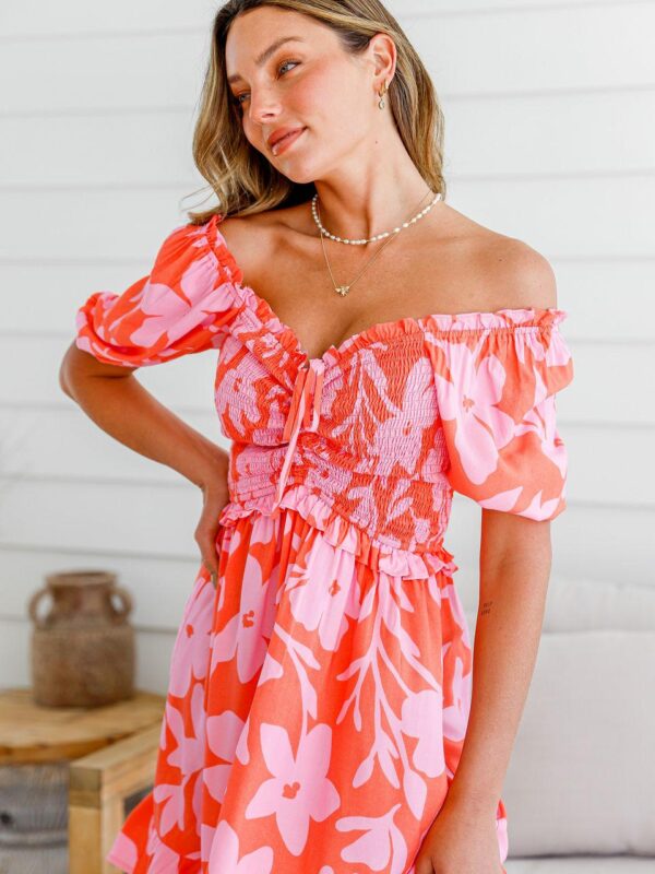 Label of Love Augusta Tie Ruched Mini D