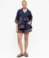 Label of Love Sun Print Short