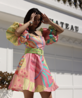 Mia Milani Rio Ss Mini Dress