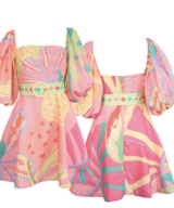 Mia Milani Rio Ss Mini Dress