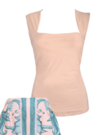 Mia Milani Zayna Boat Neck Top