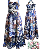 White Sandstorm Donatella Midi Dress