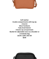 Gabee Norah Leather Crossbody