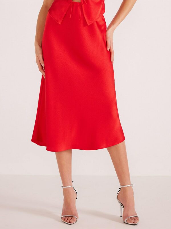 Minkpink Sonia Bias Slip Midi Skir