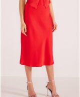 Minkpink Sonia Bias Slip Midi Skir