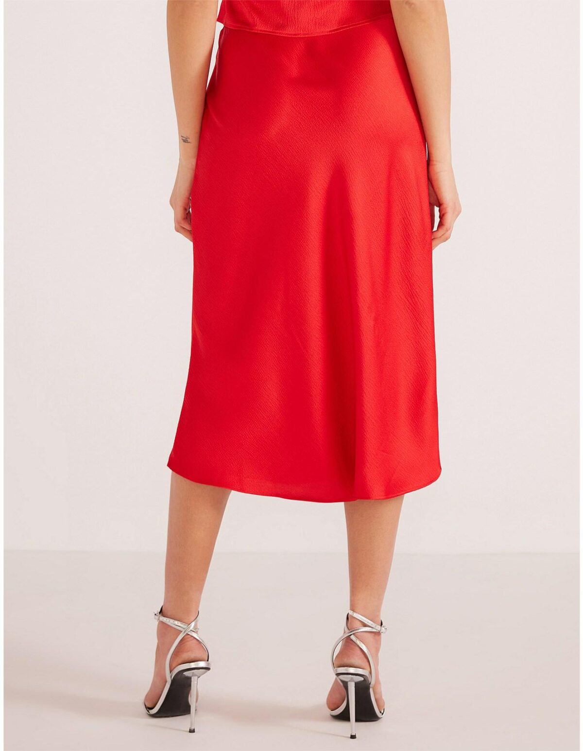 Minkpink Sonia Bias Slip Midi Skir