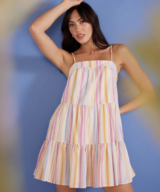 Minkpink Carlotta Stripe Mini