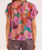 Minkpink Zora Flutter Slv Blouse