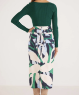 Minkpink Faven Drill Midi Skirt
