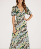 Minkpink Lenora Keyhole Midi Dress