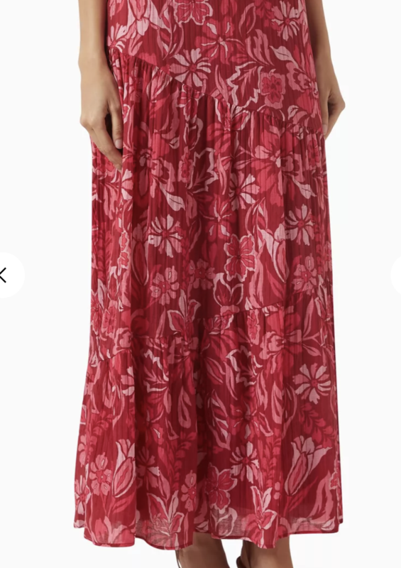 Minkpink Mae Tiered Midi Skirt