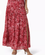 Minkpink Mae Tiered Midi Skirt