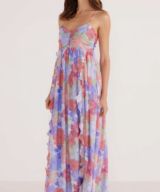 Minkpink Belle Puff Slv Maxi Dress