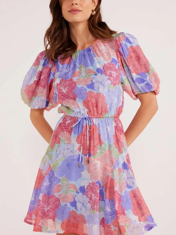 Minkpink Belle Puff Slv Mini Dress
