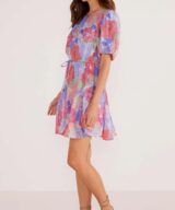 Minkpink Belle Puff Slv Mini Dress
