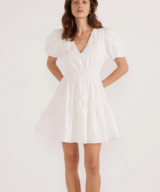 Minkpink Neve Puff Slv Mini Dress