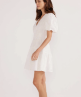 Minkpink Neve Puff Slv Mini Dress
