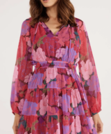 Minkpink Lexie Long Sleeve Mini