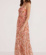 Minkpink Amelia Tiered Midi Dress