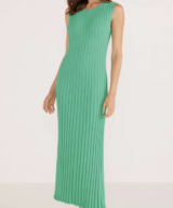 Minkpink Lori Rib Knit Midi Dress