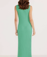 Minkpink Lori Rib Knit Midi Dress