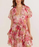 Minkpink Simone Flutter Mini Dress