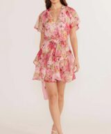 Minkpink Simone Flutter Mini Dress