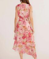Minkpink Simone Tiered Midi Dress