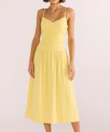 Minkpink Ophelia Ruched Midi Dress