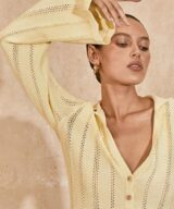Mon Renn Aster Knit Mini Dress