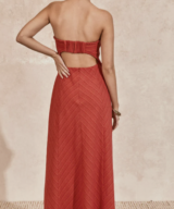 Mon Renn Celine Strapless Dress