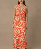 Mon Renn Tempo Print Maxi Dress