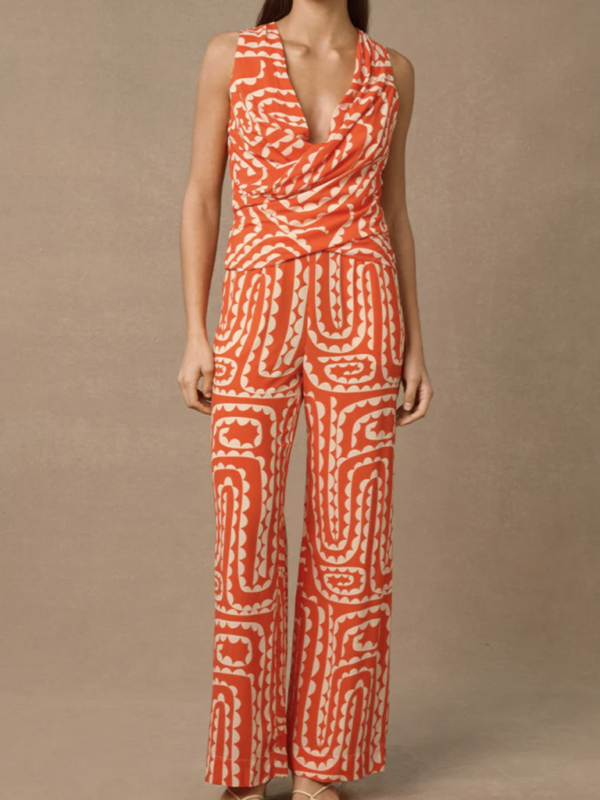 Mon Renn Temp Print Pant